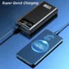 120W Fast Charging Power Bank 200000mAh Ultralarge Capacity Portable Digital Display External Battery For iPhone Samsung Huawei