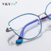 VICKY New Myopia Prescription Glasses Hyperopia Reading Glasses Anti Blue Light Computer Glasses Optical Eyeglasses Frame Women
