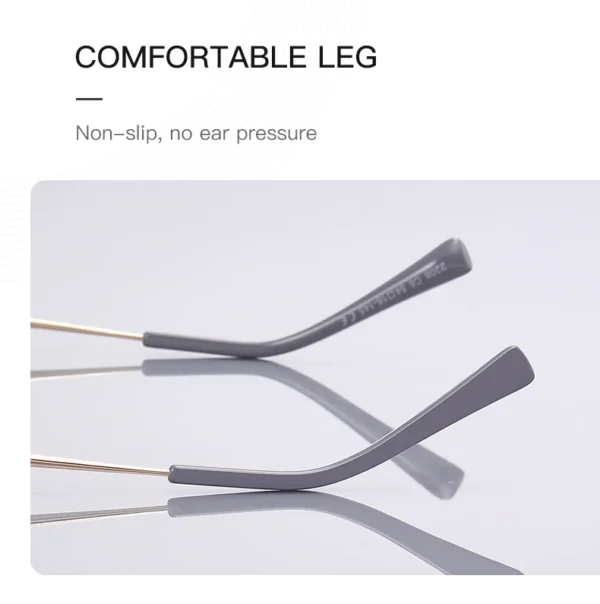 VICKY Simple Design Fashionable Large Frame Anti-Blue Light Glasses Women's Reading Glasses Customizable Prescription PFD2208