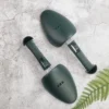 1pair Unisex Black Adjustable Plastic Shoe Trees, Pu Leather Shoe Lasts, Sports Shoe Shapers, Shoe Stretchers, Shoe Covers.