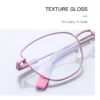 VICKY New Myopia Prescription Glasses Hyperopia Reading Glasses Women Anti Blue Light Computer Glasses Optical Eyeglasses Frame