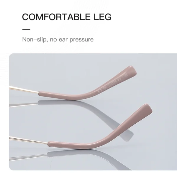 VICKY Geometric Simple Square Large Frame Women's Glasses Anti-Blue Light Reading Glasses Customizable Prescription PFD2211