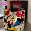 Mickey Mouse canvas shoulder bag with adjustable strap