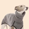 Greyhound Clothes, Dog Winter Coat Pajamas Onesies Turtleneck Stretch Greyhound Apparel Pet Clothes Coat Outfit for Medium, Lar