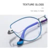 VICKY New Myopia Prescription Glasses Hyperopia Reading Glasses Anti Blue Light Computer Glasses Optical Eyeglasses Frame Women