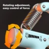 5-60kg Adjustable Grip Strengthener | R-Shaped Hand Exerciser for Wrist & Forearm Training | Spring Resistance Fitness Tool