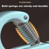 5-60kg Adjustable Grip Strengthener | R-Shaped Hand Exerciser for Wrist & Forearm Training | Spring Resistance Fitness Tool